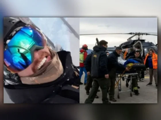 El desesperado llamado de emergencia del esquiador que quedó atrapado en la avalancha