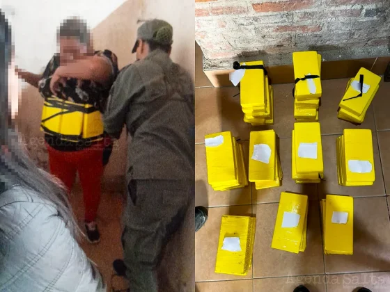 Detienen a ocho pasajeras con 62 kilos de cocaína adosados a sus cuerpos