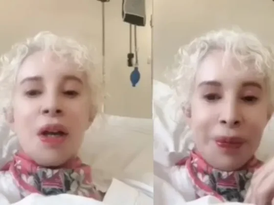Nacha Guevara desde el hospital, contó a sus seguidores como está su salud