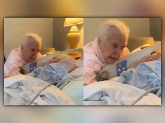 Una mujer de 94 años con demencia recuperó la lucidez y pudo despedirse de su marido