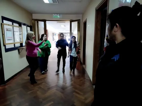 La madre de Fabiola aseguró que vio a Alberto empujar a su hija cuando estaba embarazada