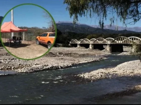 Las autoridades aclararon que no es un cuerpo el encontrado en el río de la Caldera