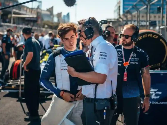 Franco Colapinto realiza su primera práctica en el GP de Singapur de la Fórmula 1