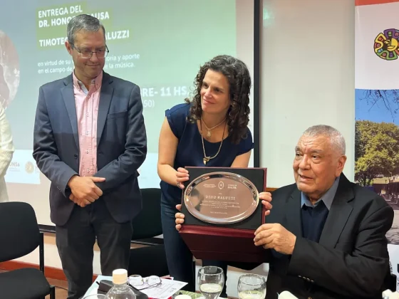 El municipio declaró Ciudadano Ilustre al compositor ‘Dino’ Saluzzi