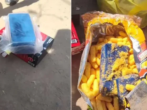 Detuvieron en Salta a una embarazada que llevaba droga en cajas de vino y paquetes de chizitos