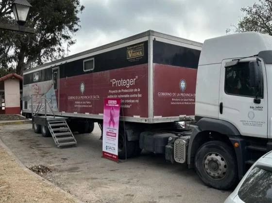 Se realizaron más de 130 estudios en el camión oncológico