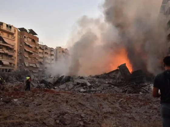 Israel atacó el comando central de Hezbollah en Beirut