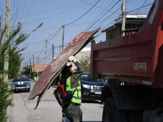Comenzó el operativo de descacharrado en la zona sudeste de la ciudad