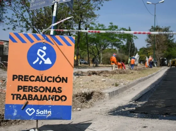 Ejecutan obra de repavimentación en el barrio Grand Bourg