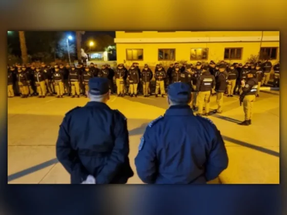 Se llevaron a cabo mega operativos policiales en el interior de la provincia