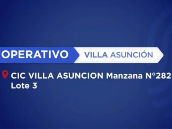 El móvil del Registro Civil estará en el CIC de Villa Asunción