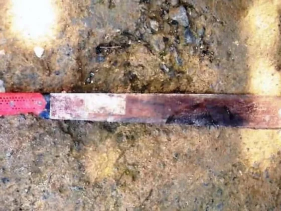 Salteño agredió a un policía con un machete con el que intentó cometer un robo