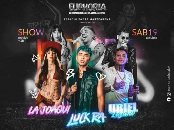 El espectáculo Euphoria se suspende