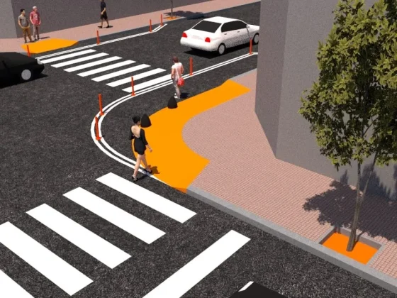 Se realizó un relevamiento para mejorar la peatonabilidad en calle Leguizamón