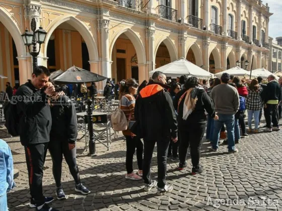 un invierno amable, casi sin frio, para recibir a los turistas que visitaron la provincia.