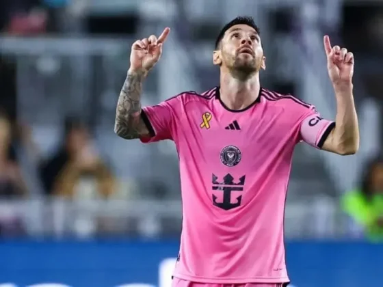 Con hat-trick de Messi, Inter Miami goleó a New England Revolution