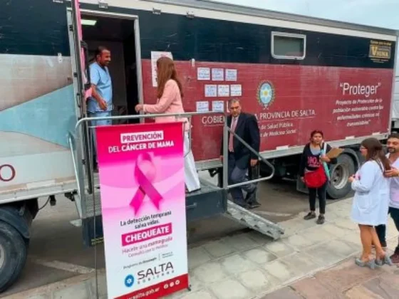 Con el camión oncológico se realizaron más de 2350 mamografías en nueve meses