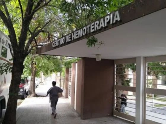Convocan a donar sangre “0” RH positivo en el Centro Regional de Hemoterapia