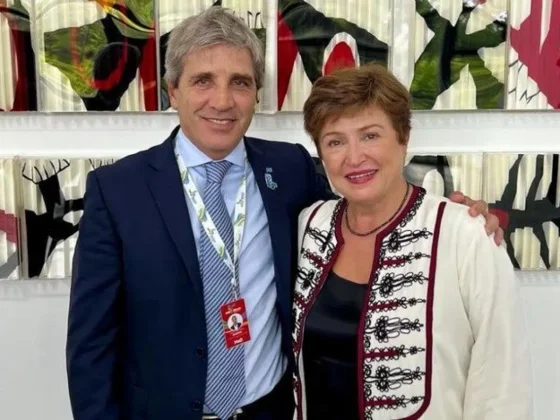 La jefa del FMI aseguró que tuvo una buena reunión con Luis Caputo