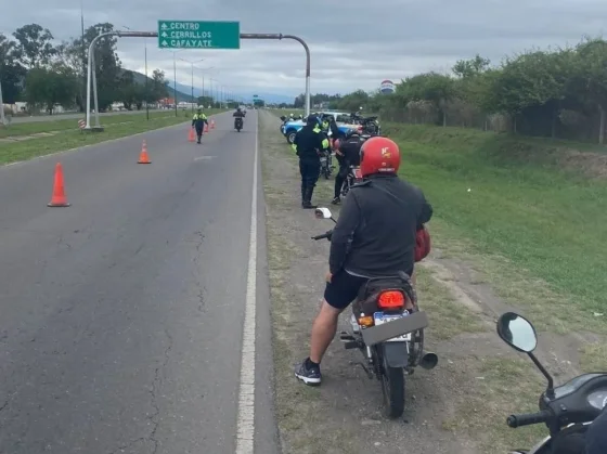 Continúan los controles de tránsito en varios puntos de la ciudad