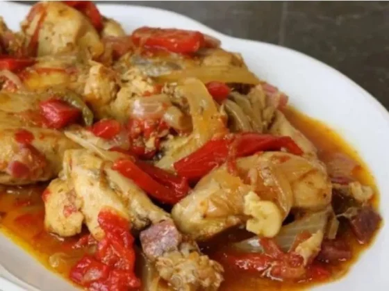 Pollo a la mexicana