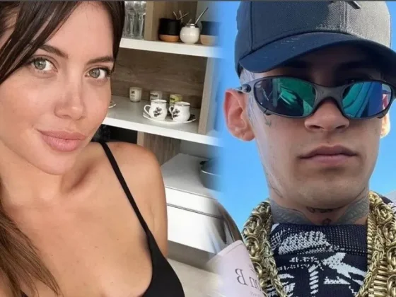 L-Gante salió de fiesta con Wanda Nara para celebrar su sentencia