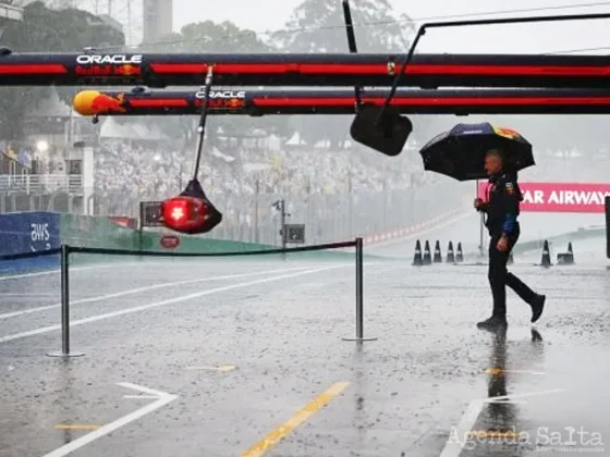 GP de Brasil: por la lluvia, se suspendió la clasificación y podría pasarse para el domingo