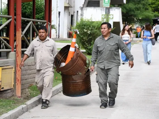La Municipalidad de Salta realizó un operativo de descacharrado en la UNSA