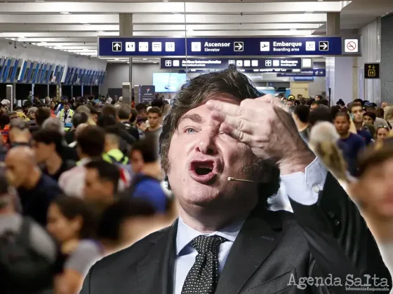 Milei echó a 15 empleados de Intercargo por el conflicto en Aeroparque