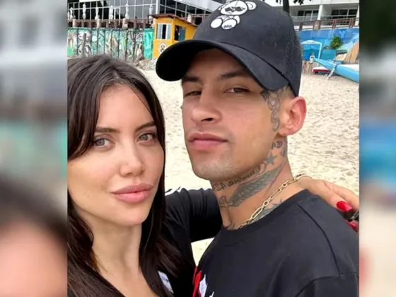 Wanda Nara y L-Gante compartieron fotos de sus vacaciones románticas en Brasil
