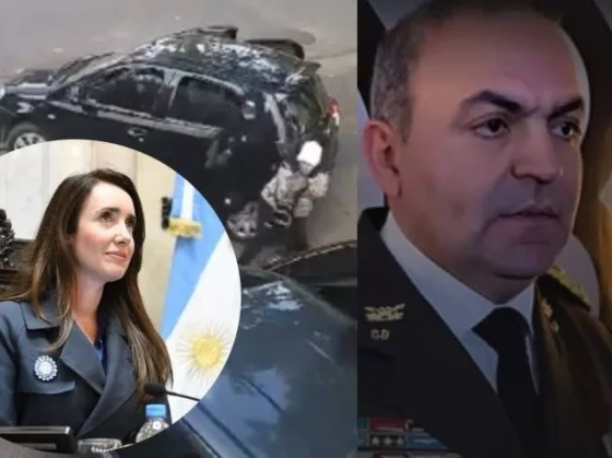 Victoria Villarruel asistió al velorio del gendarme asesinado en Palomar
