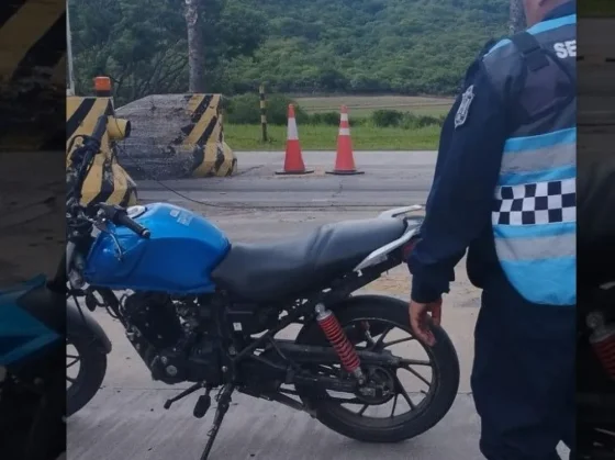 Se logró recuperar una moto con pedido de secuestro e infraccionó a un conductor por trasporte ilegal de pasajeros