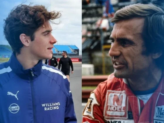 Williams realizó un emotivo posteo por el casco de Colapinto en homenaje a Carlos Reutemann