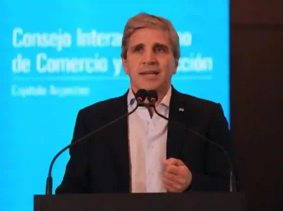 Luis Caputo anunció inversión minera de USD 1.000 millones, en el marco del RIGI