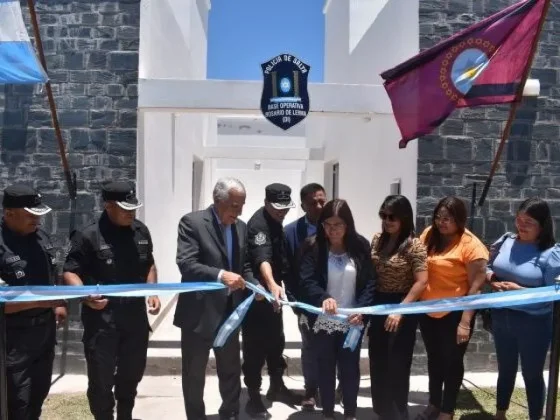 Se inauguró una Base Operativa de Infantería