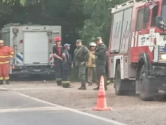 Terrible vuelco en ruta salteña: el conductor quedó atrapado en el auto