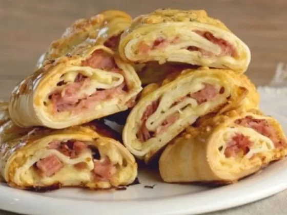 Rollitos de jamón y queso: la receta imperdible para este sábado, para compartir en familia