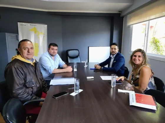 La vicepresidenta de SAETA recibió a funcionarios de la Municipalidad de Salta