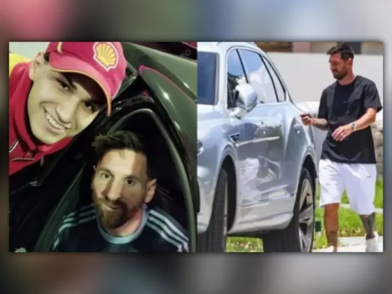 Lionel Messi fue a cargar nafta tras el triunfo de la Selección argentina y sorprendió al playero
