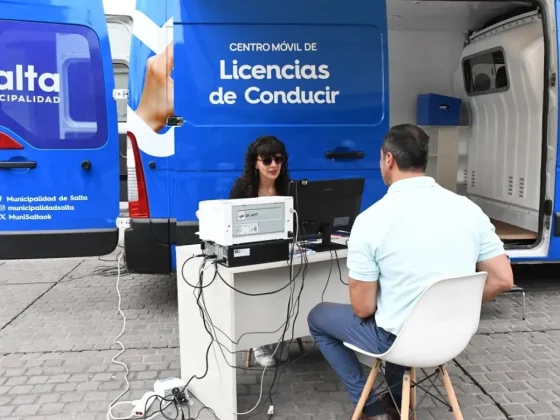 Desde mañana funcionará el Móvil de Licencia de Conducir