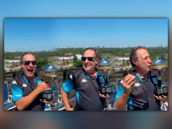 El festejo en redes de Guillermo Francella tras la victoria de Racing en Paraguay