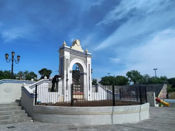 Ultiman detalles de las obras que se están ejecutando en la plaza España