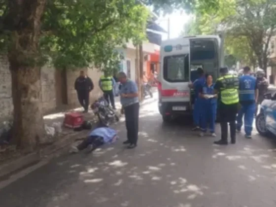 Tragedia en el macrocentro de Salta: motociclista se desvaneció y murió