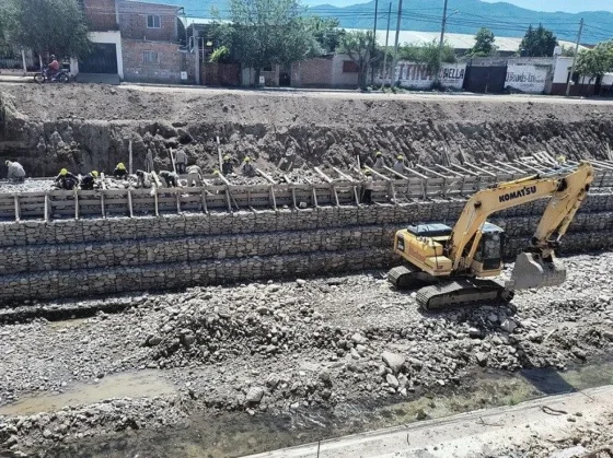 La reconstrucción del canal Yrigoyen tuvo buen funcionamiento durante la tormenta