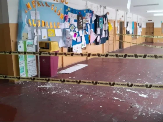 Suspendieron las actividades en escuelas afectadas por el temporal