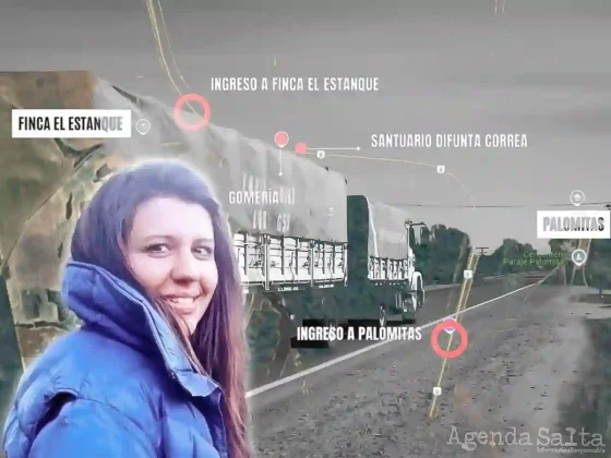 María Cash: los rastrillajes se centrarían en un tramo de 30 kilómetros