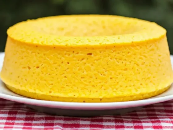Receta de torta de polenta, muy fácil y económica