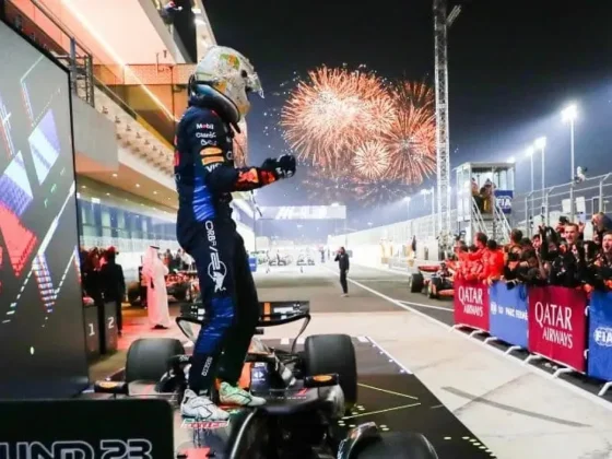 Max Verstappen estrenó su título de la F1 con una victoria en el GP de Qatar