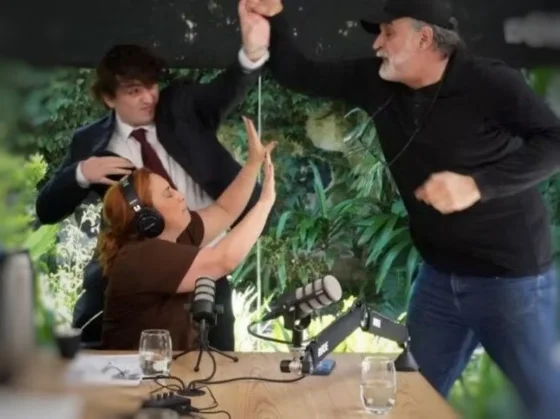 Eduardo Belliboni atacó al influencer libertario Fran Fijap durante una entrevista