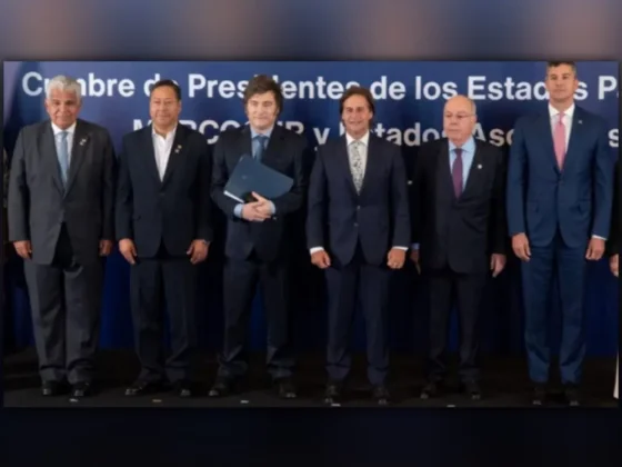 Lula da Silva se bajó de la foto oficial tras la asunción de Milei como presidente del Mercosur